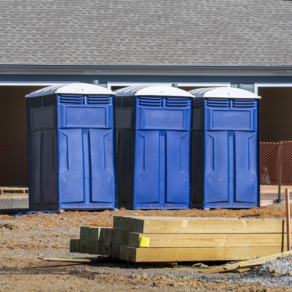 how do you dispose of waste after the portable restrooms have been emptied in Moscow